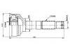 Gelenksatz, Antriebswelle CV Joint Kit:43410-87701
