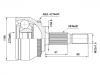 Gelenksatz, Antriebswelle CV Joint Kit:30611947