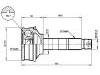 Gelenksatz, Antriebswelle CV Joint Kit:43420-87224